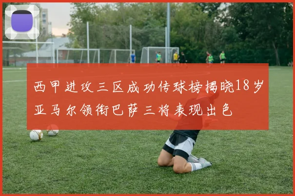 西甲进攻三区成功传球榜揭晓18岁亚马尔领衔巴萨三将表现出色