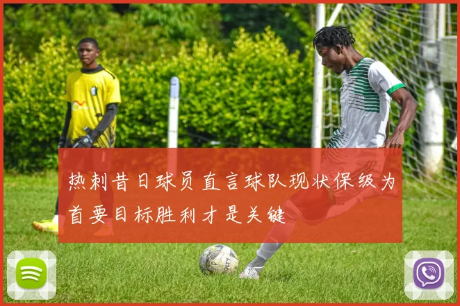 热刺昔日球员直言球队现状保级为首要目标胜利才是关键